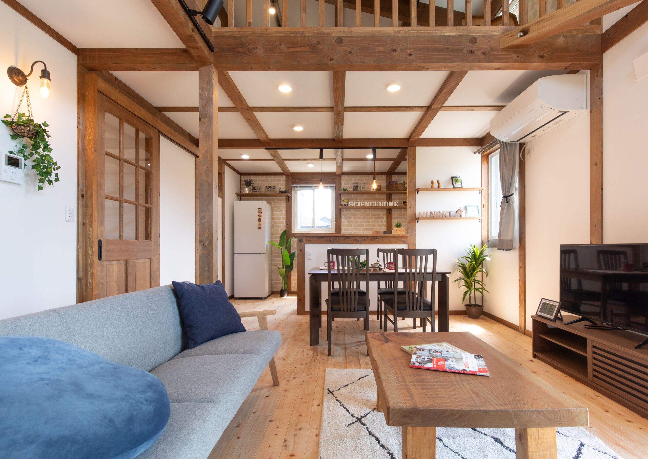 《花巻市本館》『1.5階建3LDK+フリールーム』の外観