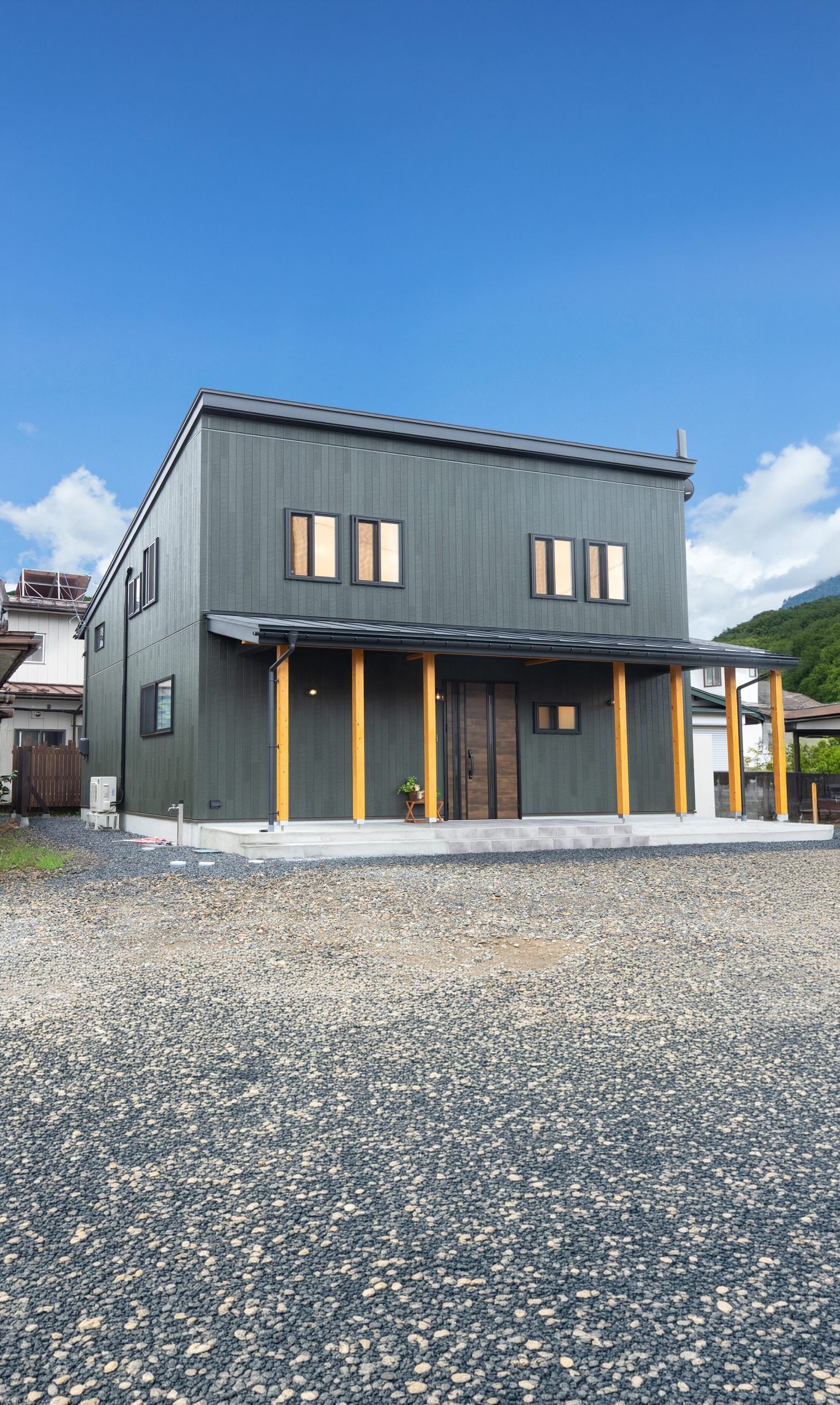 サイエンスホーム綿半林業SH花巻店の住宅外観